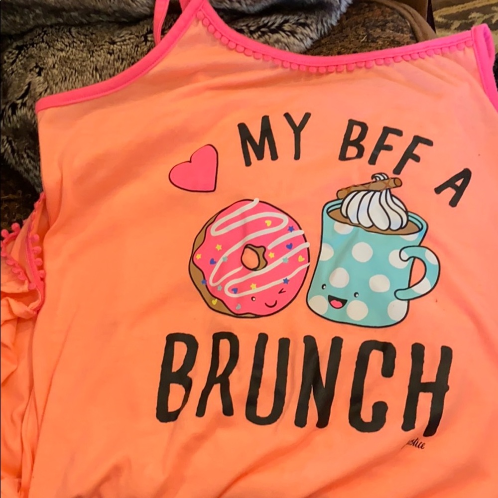 Justice size 20 pajama romper
